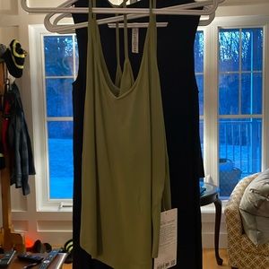 Lululemon Bronze Green Yoga Top Sz 4 Nwt